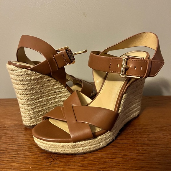 NWOT Michael Kors Espadrilles Wedges - Picture 1 of 4